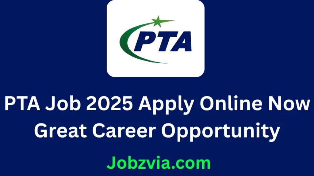 PTA Job 2025 Apply Online Now Great Career Opportunity