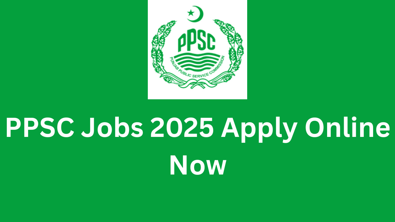 PPSC Jobs 2025 Apply Online Now