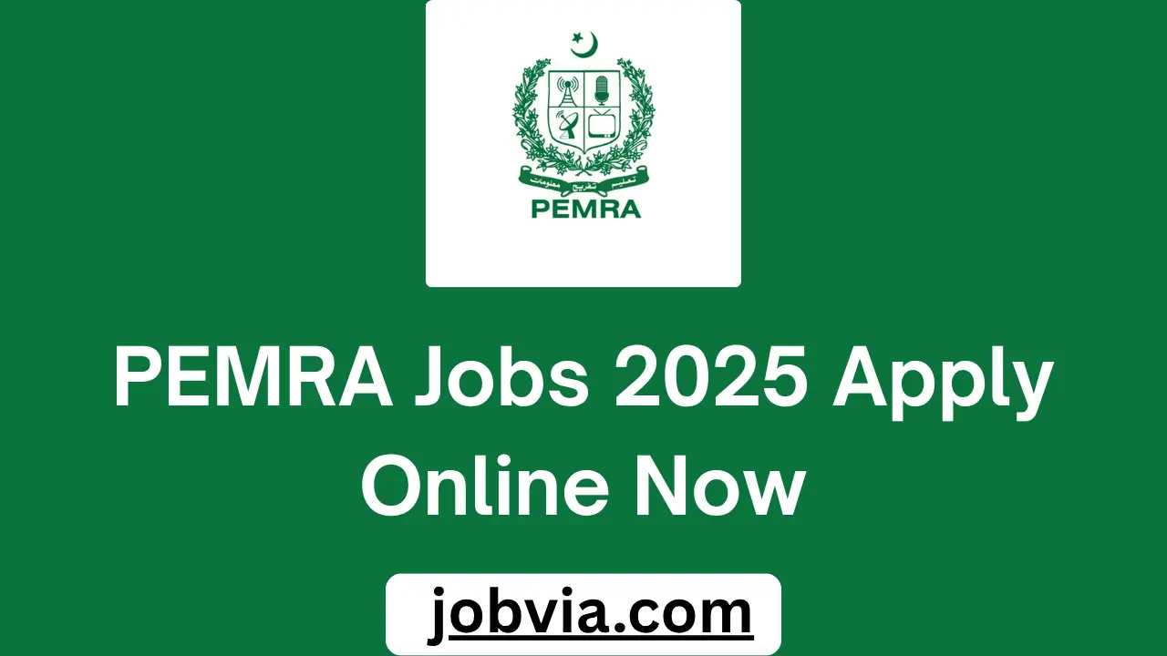 PEMRA Jobs 2025 Apply Online Now